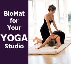 BioMat for yoga yoga studio